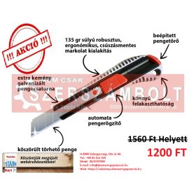   SILVER CUT fémházas kés, sniccer, 180x0,5 mm 155x41x19,5mm 