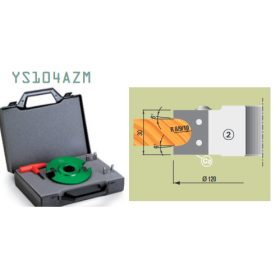 Stark lekerkítő marófej félkör 120x34x30   R8/9/10mm