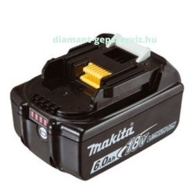 T120 MAKITA 18V LXT 6,0Ah Li-ion akkumulátor BL1860B BULK