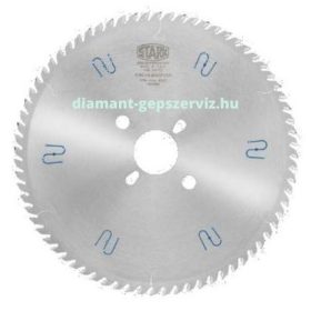    Stark körfűrészlap D320 B4,4 b3,2 d65 2/9/110 Z72 trapéz egyenes krómozott Selco géphez
