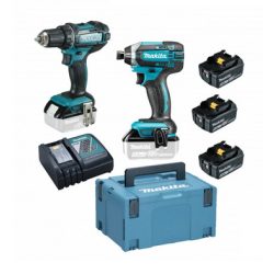 MAKITA 18V LXT Li-Ion gépszett DDF482+DTD152 3x5,0 Ah