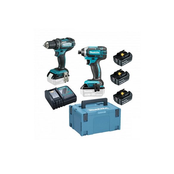 MAKITA 18V LXT Li-Ion gépszett DDF482+DTD152 3x5,0 Ah