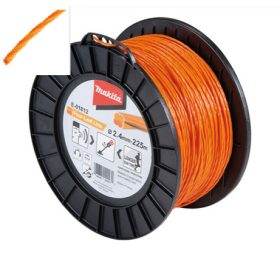 Makita négylevelű damil, narancs, 2.4mm 225m