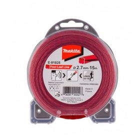 Makita négylevelű damil, piros, 2.7mm/15m