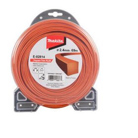 Makita Szögletes damil 2, 4mm, 69m