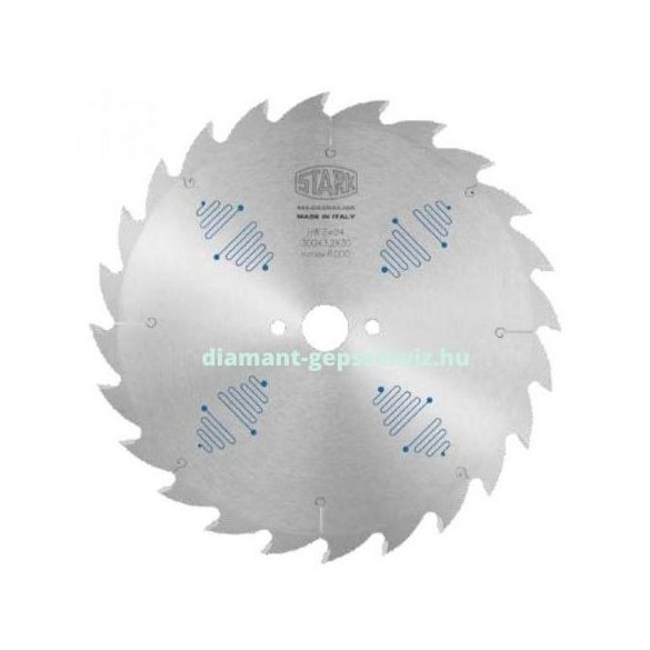  Stark körfűrészlap D300 B3,2 b2,2 d30 PH01 Z22 váltófogú krómozott