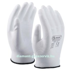 AKCIÓ Munkavédelmi precíziós kesztyű fehér XL/10