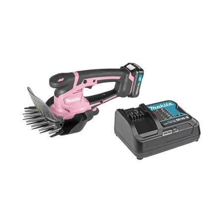 MAKITA akkus sövényvágó/fűnyíró olló PINK 12V CXT 2Ah