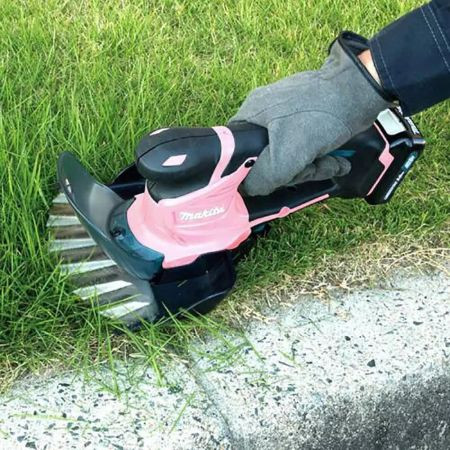 MAKITA akkus sövényvágó/fűnyíró olló PINK 12V CXT 2Ah
